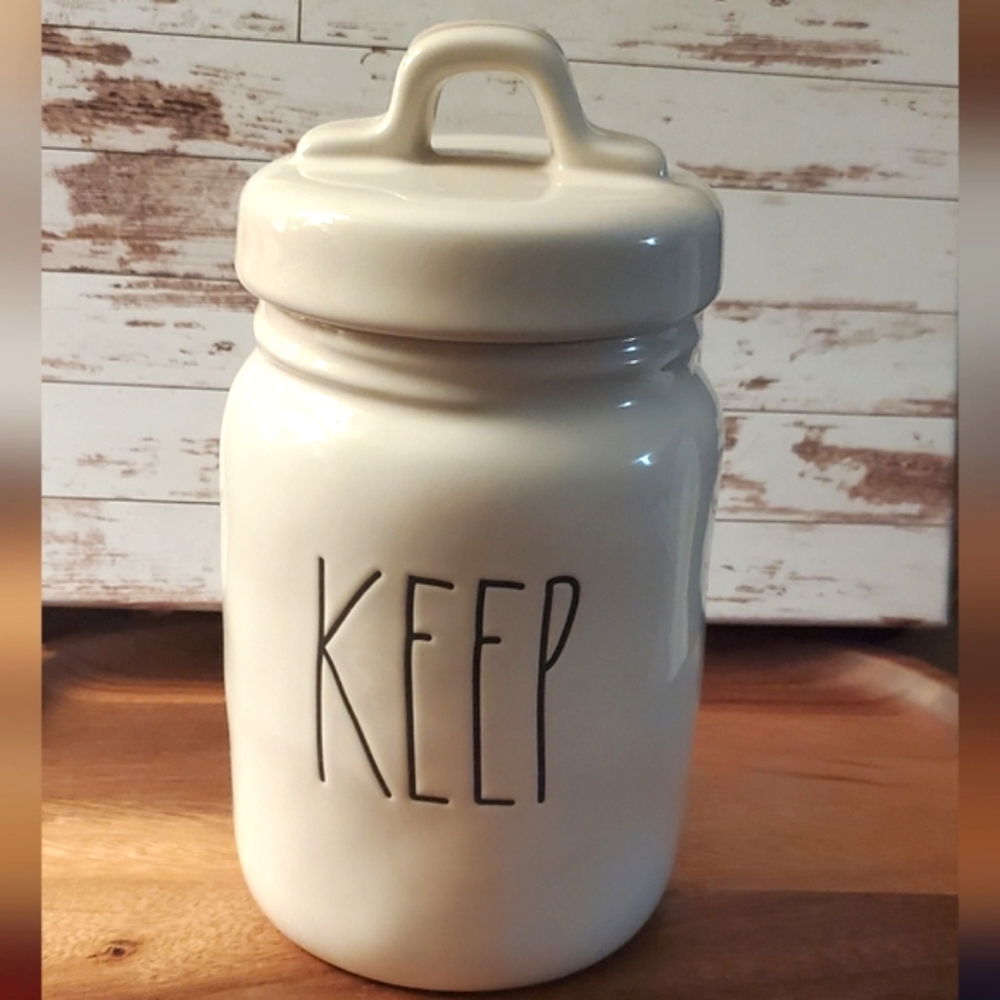Rae Dunn "Keep" Jar‎